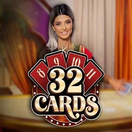 32 Cards casino game by Ezugi – featured logo at Cowboy Spin Casino