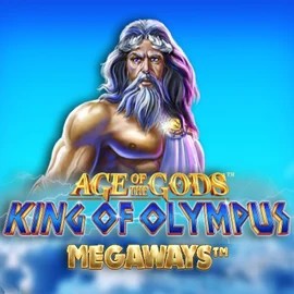 Enjoy Age Of The Gods: King of Olympus Megaways by Origins – logo hosted on cowboyspincasino.cz