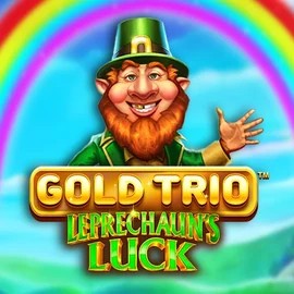 Gold Trio Leprechaun's Luck logo by Playtech Cowboy Spin Casino