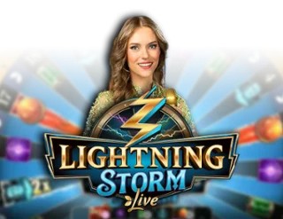 Lightning Storm slot visual from Evolution available on cowboyspincasino.cz