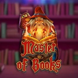 Master of Books online game logo by Swintt on cowboyspincasino.cz
