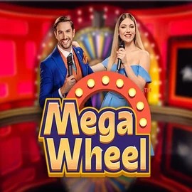 Mega Wheel logo by Pragmatic Play at Cowboy Spin Casino