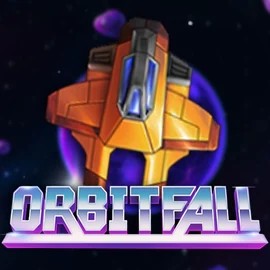 Official Slots logo: Orbitfall by ELK Studios at Cowboy Spin Casino
