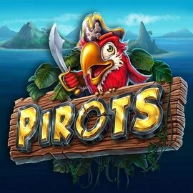 Pirots online game logo by ELK Studios on cowboyspincasino.cz