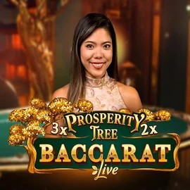 Prosperity Tree Baccarat online game logo by Evolution on cowboyspincasino.cz
