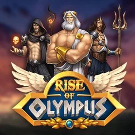Official Slots logo: Rise of Olympus by Play'n GO at Cowboy Spin Casino