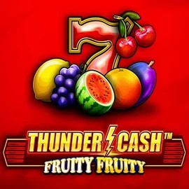 Thunder Cash Fruity Fruity game by Novomatic – logo hosted on Cowboy Spin Casino